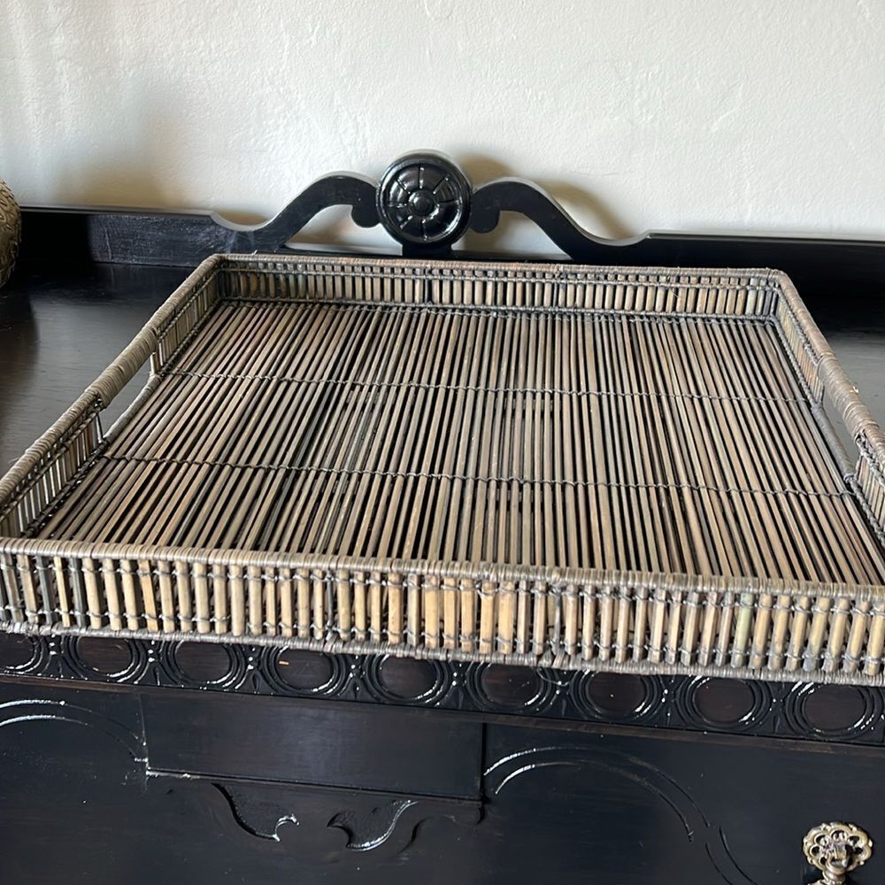 Pottery Barn Bamboo Tray - Picture 6 of 10